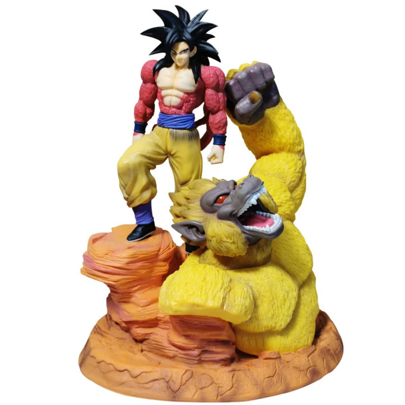 

Dragon Ball 32cm Z Anime Figure Super Saiya Gift Desktop Collection Figma Action Animation DBZ Battle GK Model PVC Children Toys