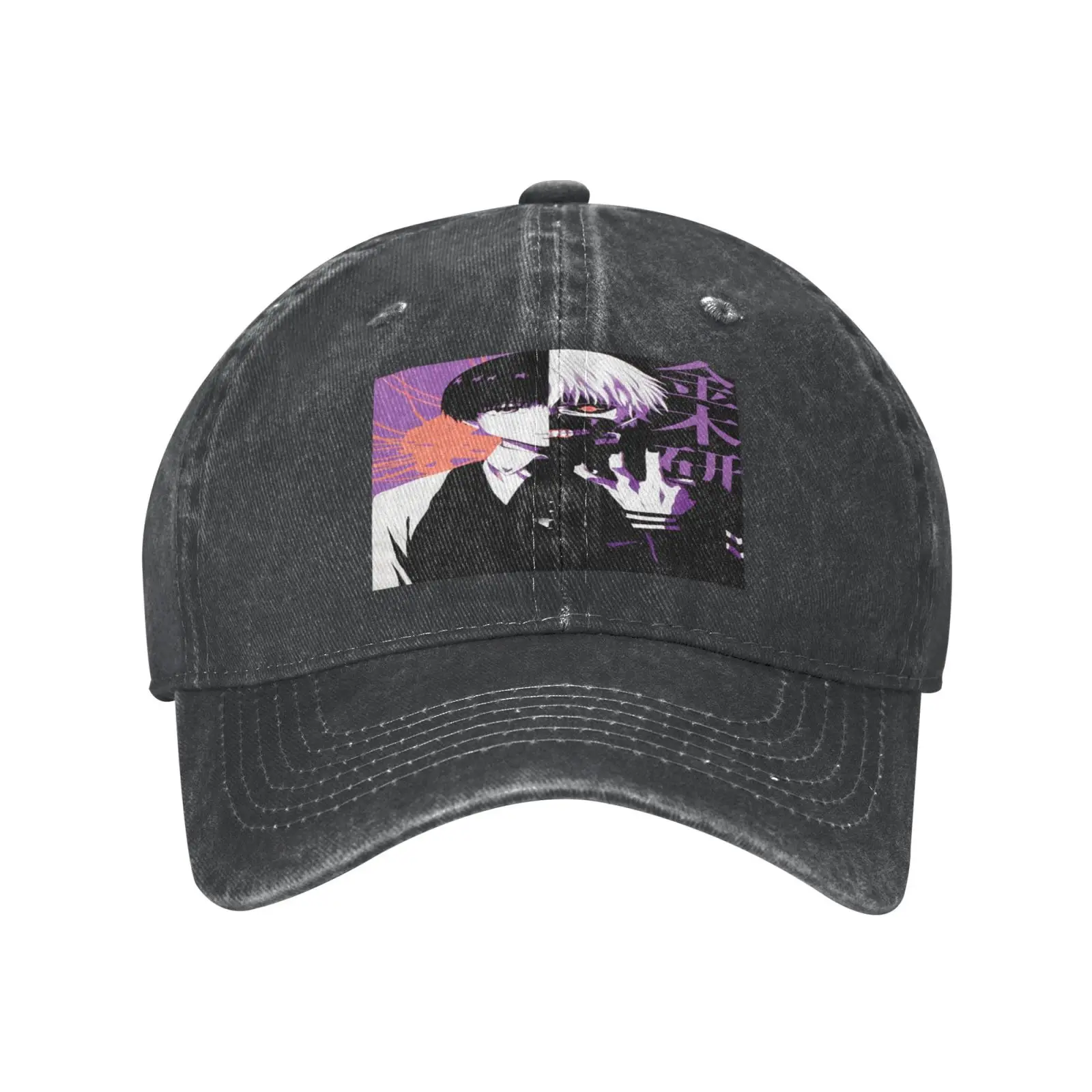 

Токийский Гуль канеки разделяет кепку Мужская кепка шапочки для женщин Мужская кепка для гольфа Женская Мужская кепка ковбойский берет муж...