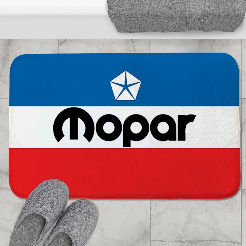 

Mopar Welcome Mat Kitchen Mats for Floor Balcony Room Rugs Doormat Entrance Door Carpet Rug Home Foot Bath Bathroom House Prayer