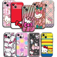 hello kitty takara tomy phone cases for iphone 11 12 pro max 6s 7 8 plus xs max 12 13 mini x xr se 2020 soft tpu carcasa funda