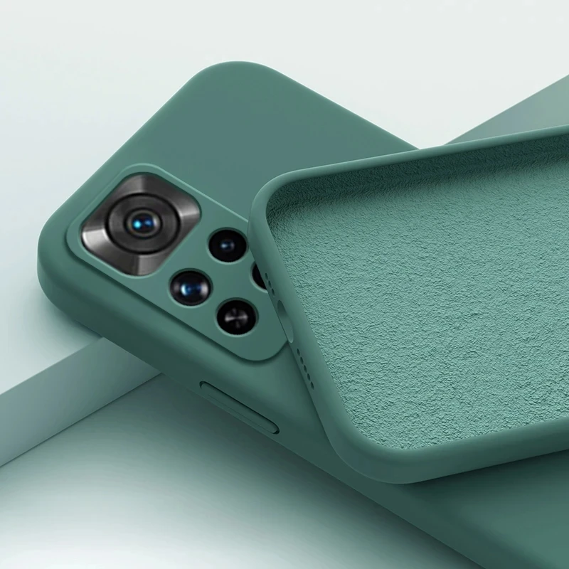 Чехол для Redmi Note 11 Pro Global новый оригинальный чехол из жидкого силикона телефона