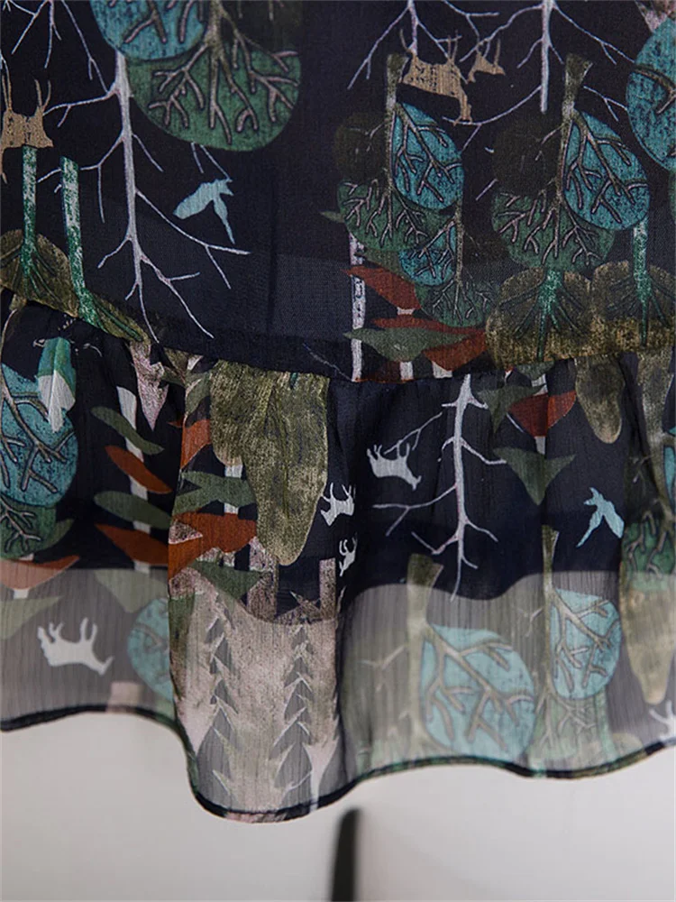 Женские весенне-летние стильные шифоновые Блузки Рубашки повседневные блузы с