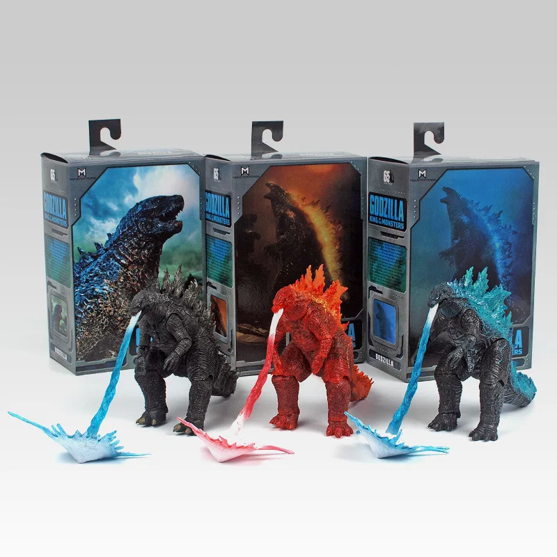 

Экшн-фигурка Godzilla Heat Ray, 3 цвета, 15 см, фигурка короля монстра годжира, игрушка для детей с атомным дыханием и ядерной энергией