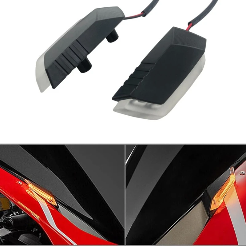 Передние зеркала мотоцикла указатель поворота светодиодный индикатор для Ducati