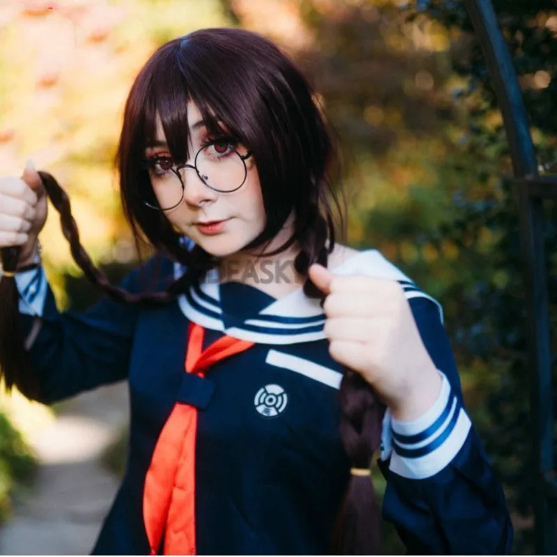 Аниме данганронпа данган-ронпа 2 Токо фукава Косплей Костюм Школьная форма