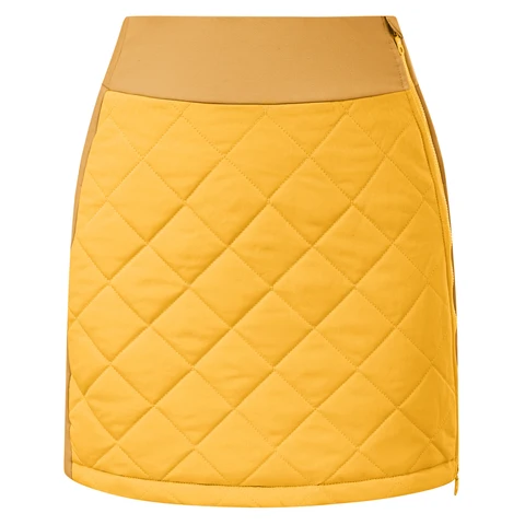 Женская Спортивная юбка с подкладкой JS, теплая клетчатая юбка-трапеция с высокой талией и эластичным поясом на молнии, осенне-зимние юбки