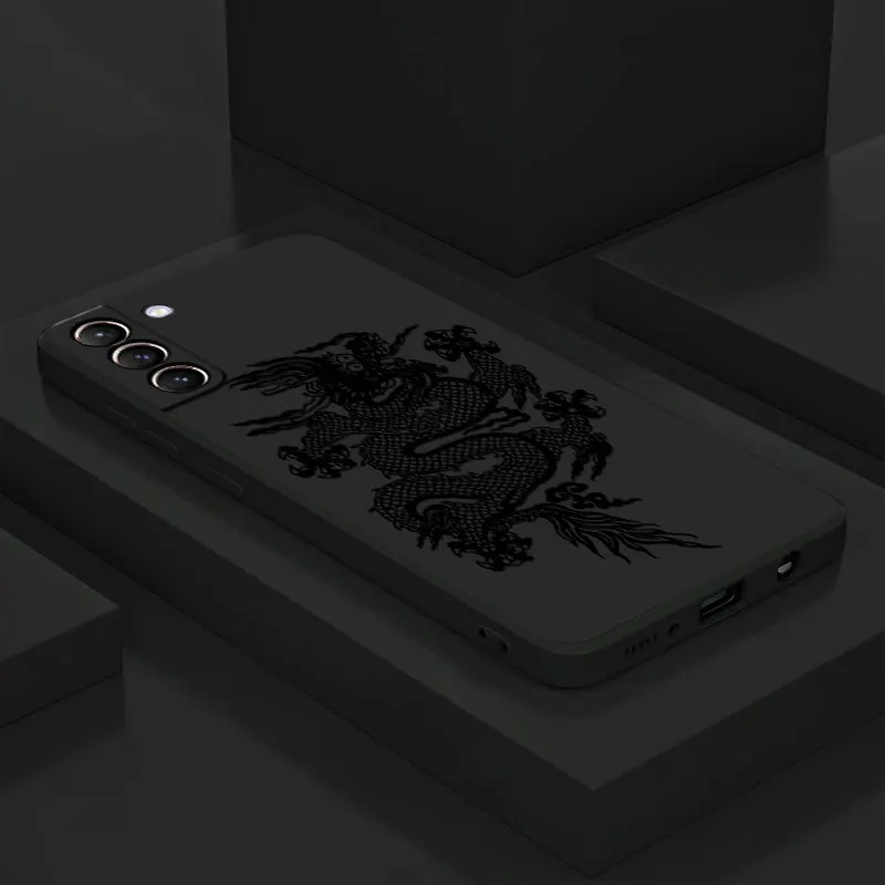 Модный чехол с рисунком дракона и животных для Huawei P30 Lite P50 Pro P20 P Smart Z P40 E P10 мягкий