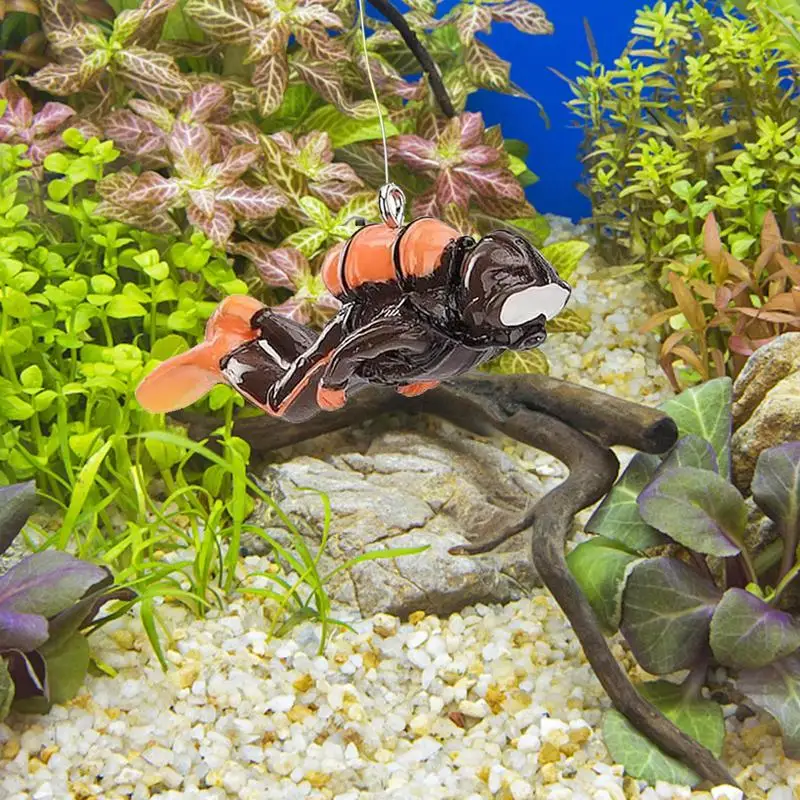 Аквариумные украшения для дайвера аквариумное украшение аксессуары плавающее