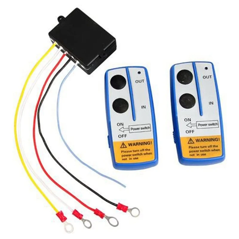 

6X Wireless Winch Remote Control Switch Lift Gate Hydraulic Pump Dump Bed 12V Recovery Tow Truck