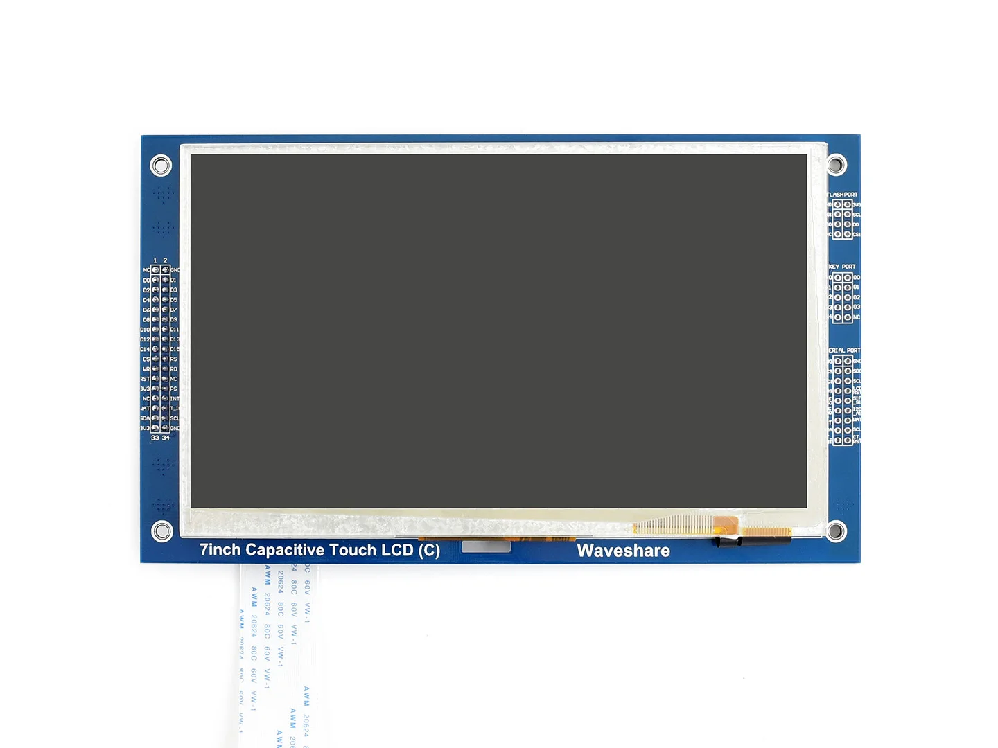 7inch Capacitive Touch LCD (C) 800x480,Multicolor Graphic LCD, With Capacitive Touch Screen enlarge