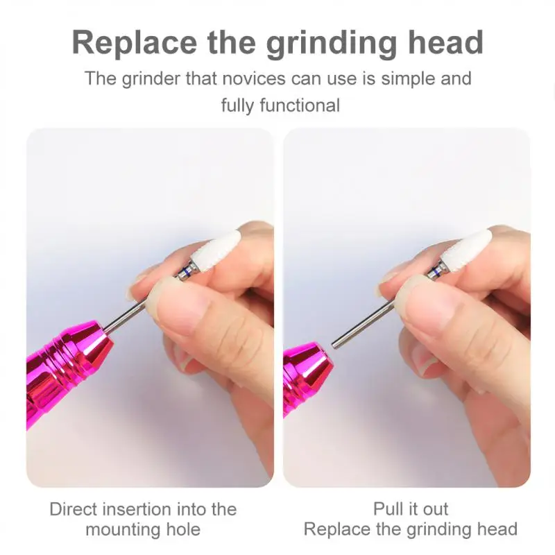 

Professional Electric Nail Drill Machine Manicure Machine Pedicure Drill Set Ceramic Nail File Nail Drill Equipment Tools
