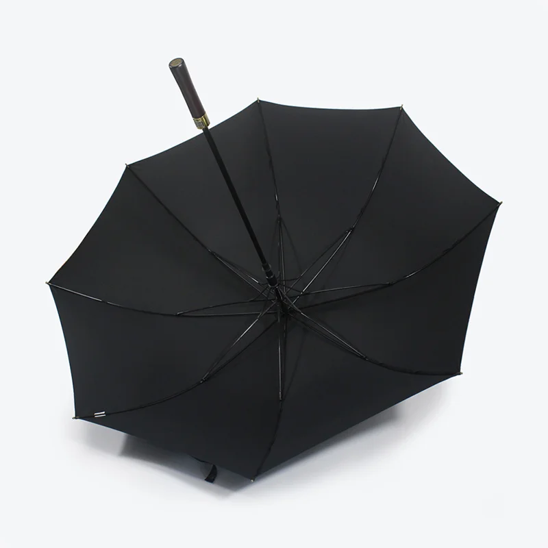Большой Зонт мужской деловой длиной 132 см ветрозащитный зонтик от дождя и ветра