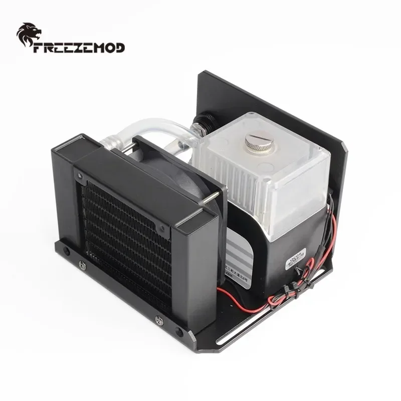 Фото FreezeMod SLMZ-B-B Медицинский небольшой лазерный косметический инструмент Промышленный модуль с водяным охлаждением Одиночный вентилятор, DC12V-24V RPM2000 4000, №3