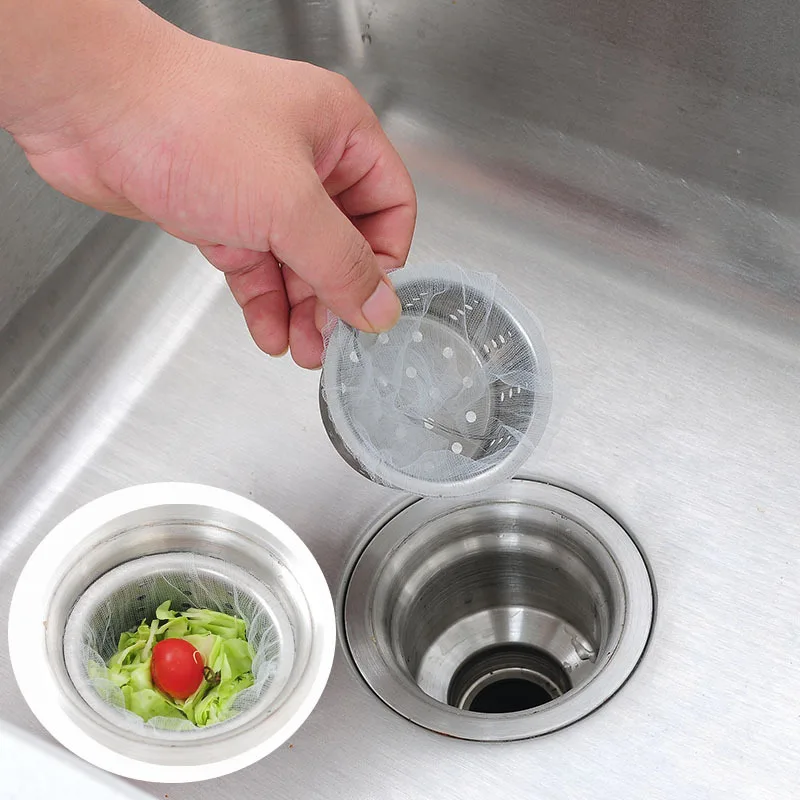 

Kitchen Supplies Sink Residue Garbage Bag Anti-clogging Vegetable Basin Waterproof Bag Pool Filter Mesh Bag Kitchen Tools