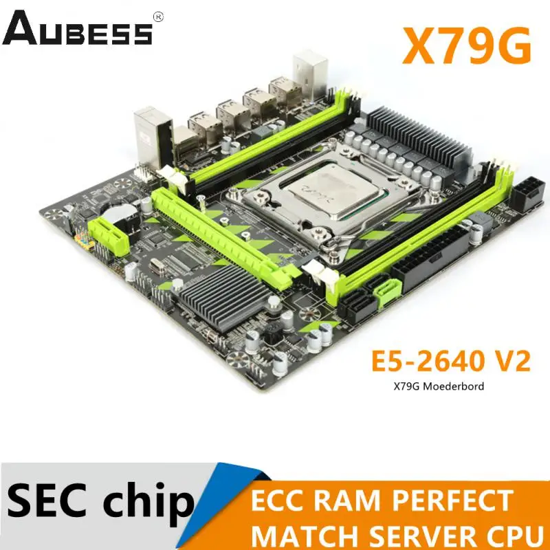 

Полный новый комплект оперативной памяти RUITECH X79G Moederbord Met Xeon E5 2640 V2 4*4G DDR3 1333 Reg Ecc ОЗУ для компьютера, комплект комбинированного комплекта Geheugen...