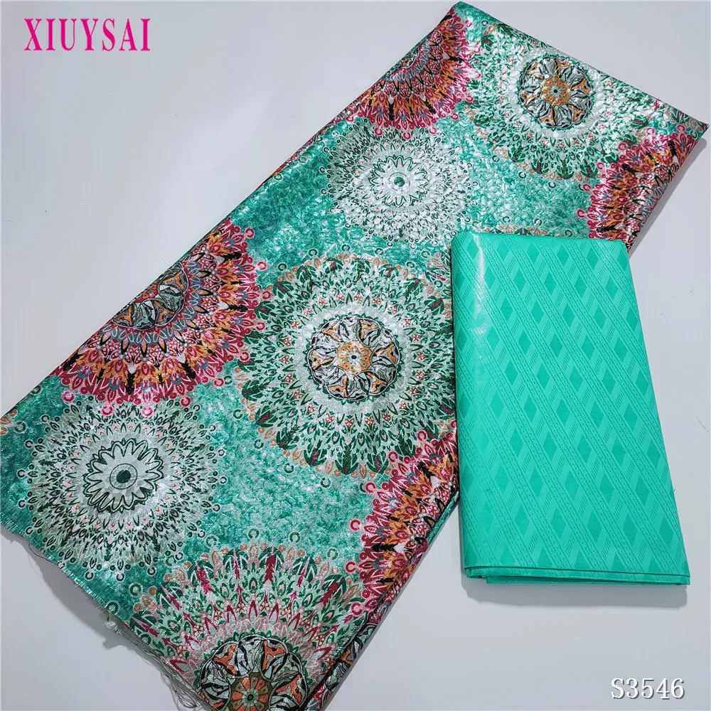 2 5 + ярдов африканская кружевная ткань 2022 Высококачественная из парчовой ткани и