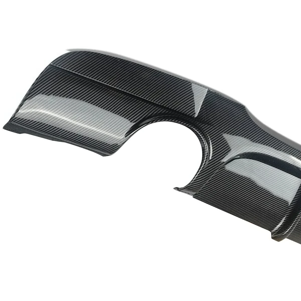 do BMW serii 3 325i 335i E90 E91 M Sport 2005-2013 tylny zderzak dyfuzor osłona wargi zestaw akcesoriów błyszcząca czerń