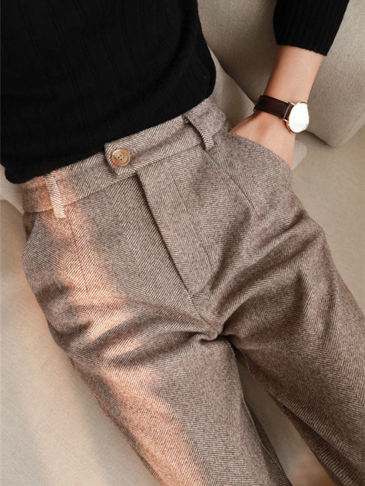 

Korean Style New Style In Autumn and Winter Haren Pants Women Pants Women Clothing Cargo Pants Women Baggy Pants Trousers Women