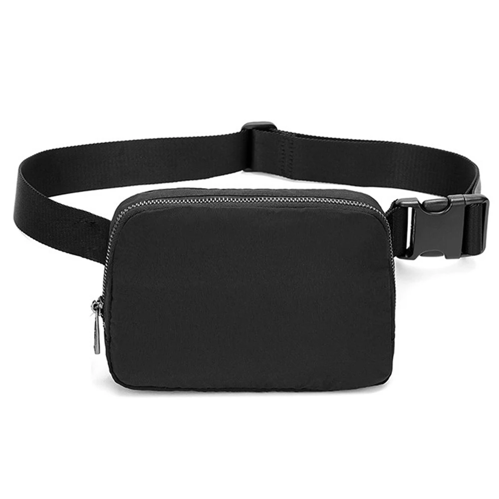 Waterproof Nylon Waist Pack Unisex Mini Belt Bag With Adjustable Strap Small Waist Pouch Bag Running Traveling Hiking Fanny Pack