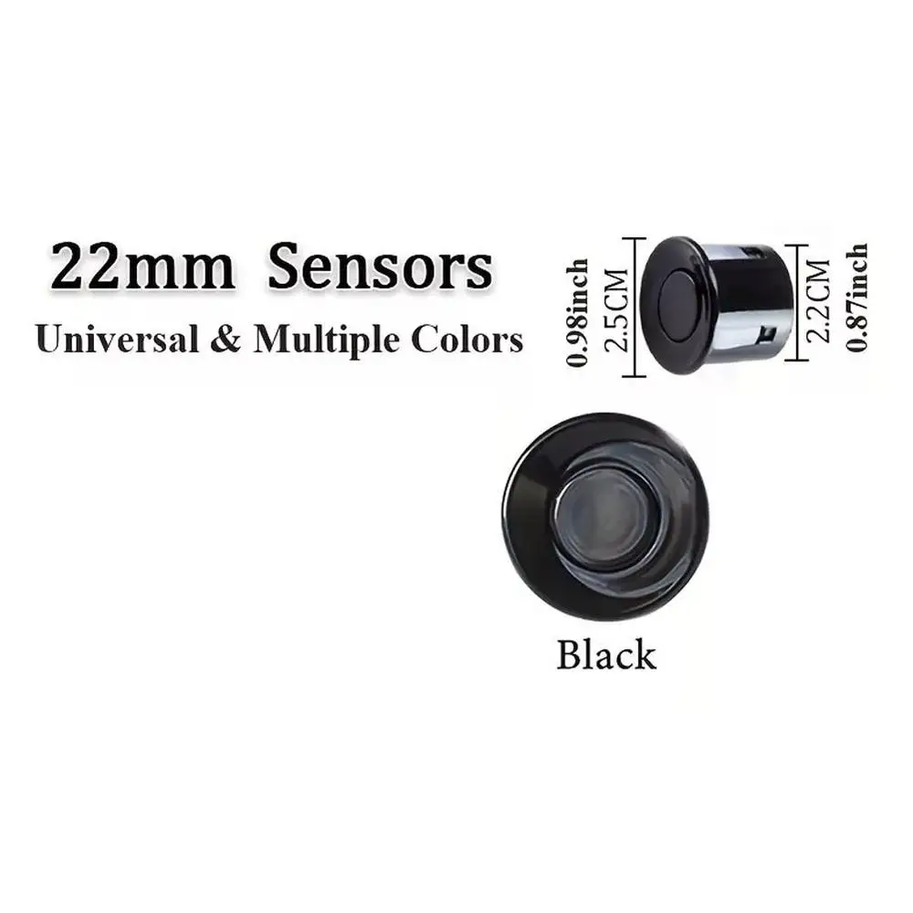 Комплект датчиков парковки с 4 датчиками светодиодный цифровой дисплей монитор 22