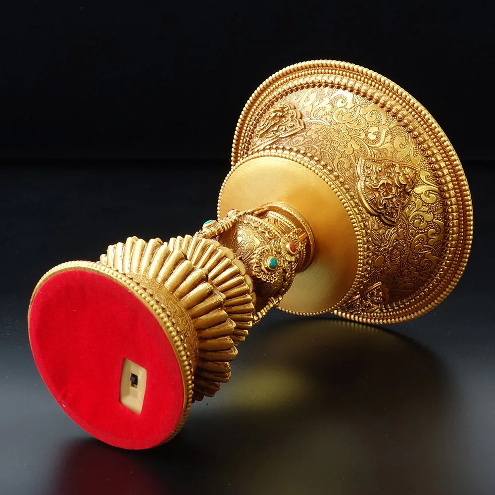 Перезаряжаемый подсвечник тибетская электронная лампа для масла буддийский