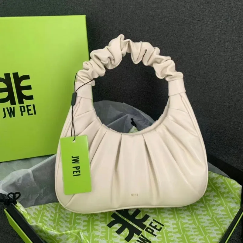 

JW PEI Cloud Bag Spring/Summer 2023 New Trendy Niche Design Underarm Bag Tote Pleated Bag French Batons Bag Women