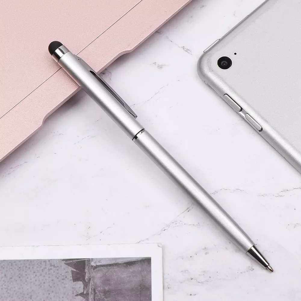 

1 PC New Dual-Use Stylus Touch Capacitive Pen Mobile Phone Universal Touch Screen Pen for iPhone iPad Ball Pen Waterborne Pen