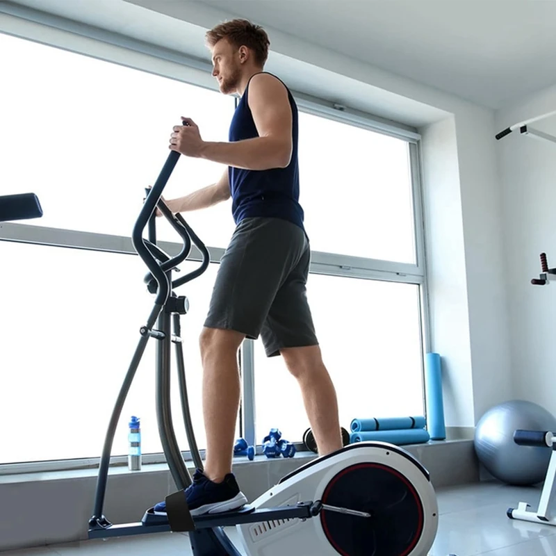 6 шт. регулируемые ремни для педалей тренажера эллиптических ног ремень педали