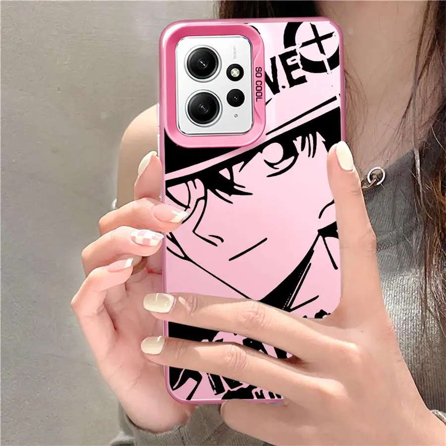 Чехол для телефона D-etective C-onan H-aibara Xiaomi 12T 13T K60 Ultra 11 Lite Poco X3 NFC Pro F4 F3 GT X5 5G C50 C51