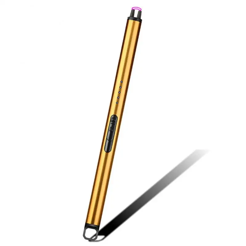 Электрическая дуговая Зажигалка для барбекю USB перезаряжаемые ветрозащитные