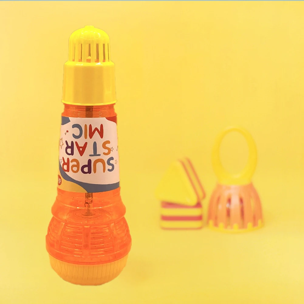 

Plastic Transparent Microphone Child Education Tool For Kindergarden