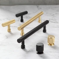 brass handle door light luxury nordic style wardrobe handle drawer american cabinet handle cabinet handle