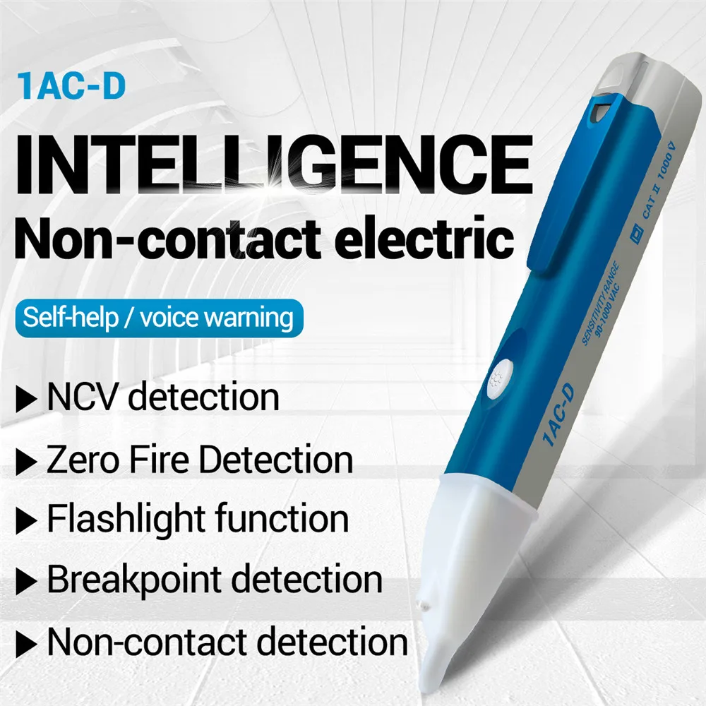 

1AC-D Non-contact Test Pen Electric 90-1000V Induction Test Pencil Electroscope for electrician Electric Indicator