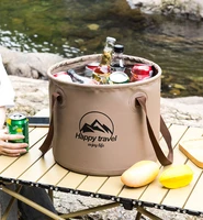 travel folding wash basin bucket container fruit basin collapsible washtub travel fishing bucket home outdoor accessories