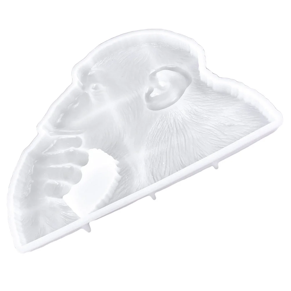 

Epoxy Silicone Casting Mold Decor Gorilla Shaped DIY Crafts Ornaments Three-dimensional Making