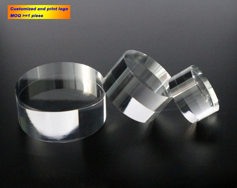 Акриловый круглый лист для стемпинга подставка демонстрации косметики реквизит