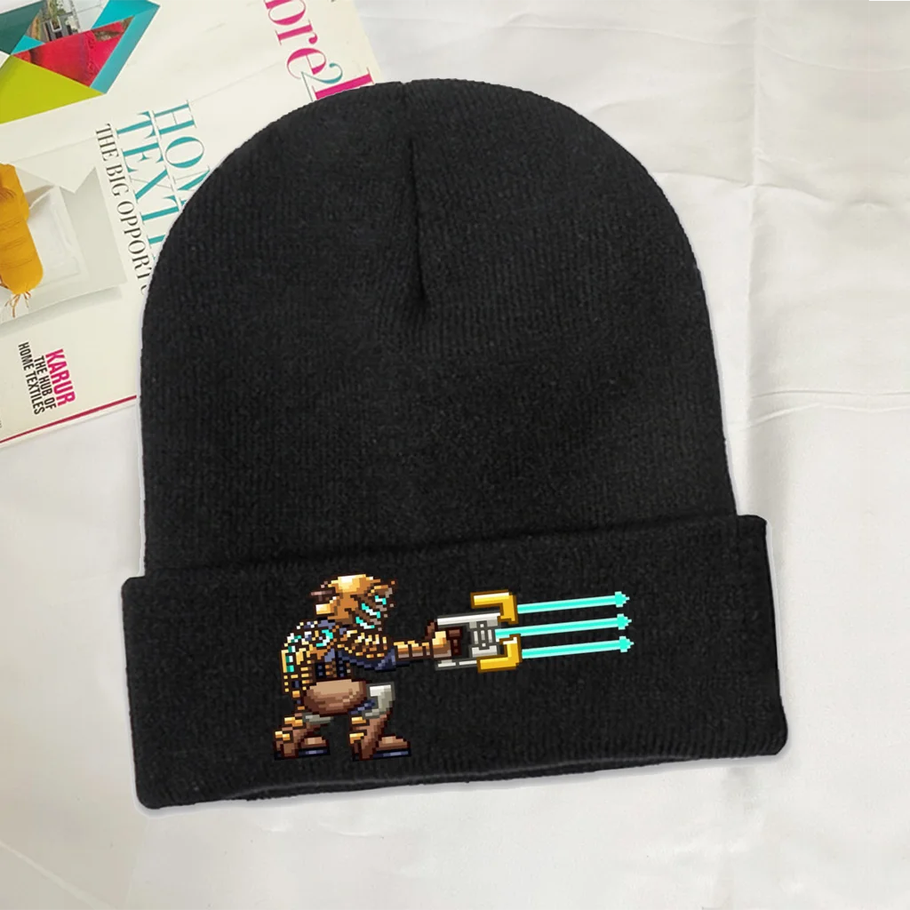 

Isaac Clarke Skullies Beanie Dead Space Survival Horror Game Knitted Bonnet Unisex Warm Caps Skiing.Hiking Brimless Elastic Hat