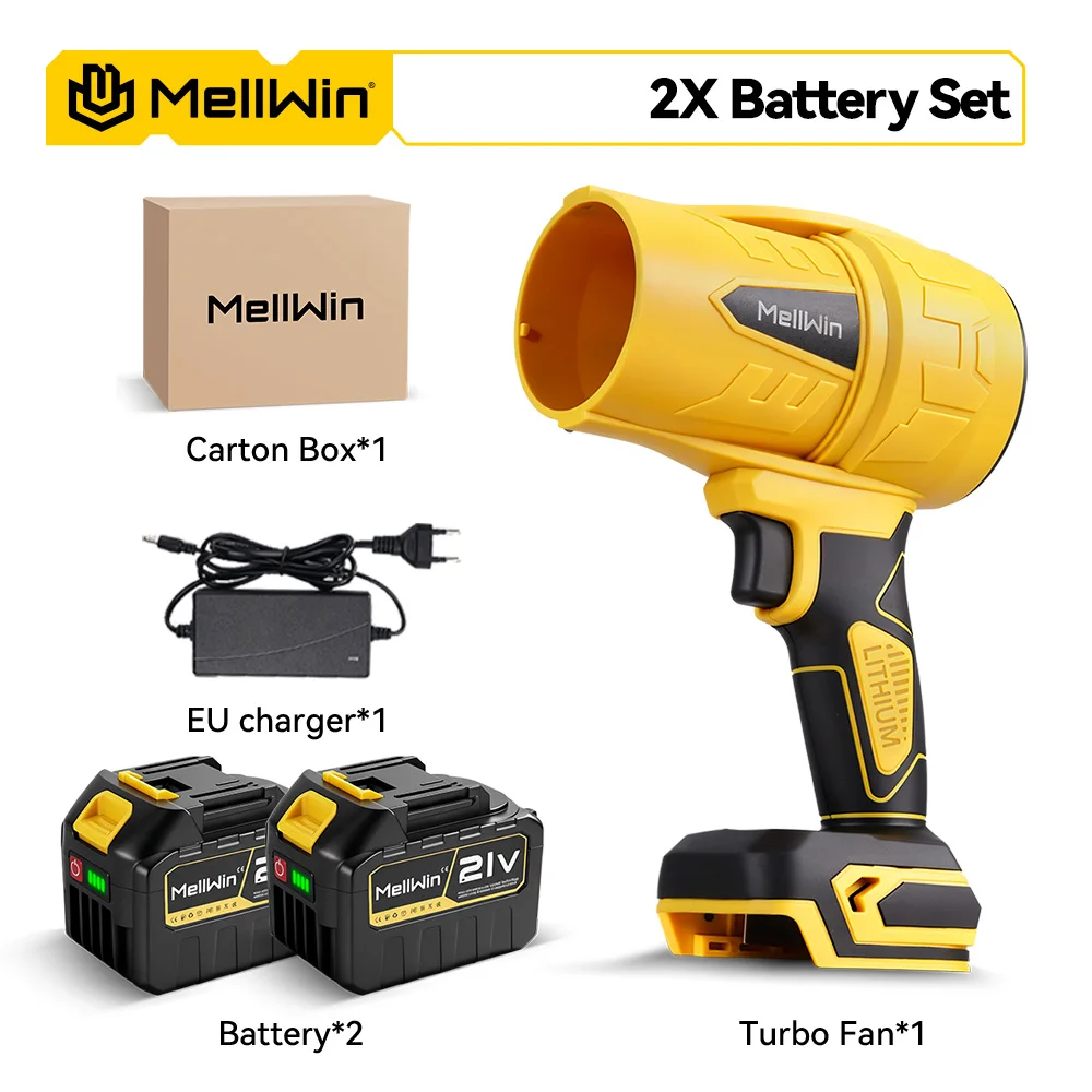 

MELLWIN Турбовентилятор 3500 Вт для Makita 18V