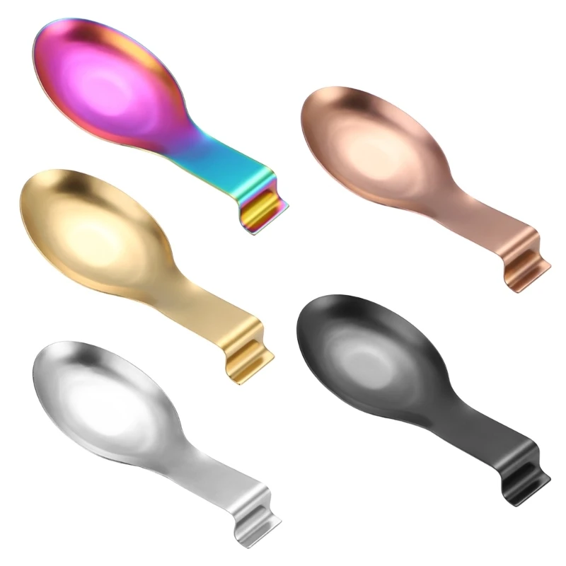 

Утолщенная столовая ложка из нержавеющей стали, подставка для ложки, подставка для ложки