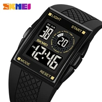 skmei fashion digital watch men led light electronic movement male clock sport 3bar waterproof countdown wristwatch reloj hombre