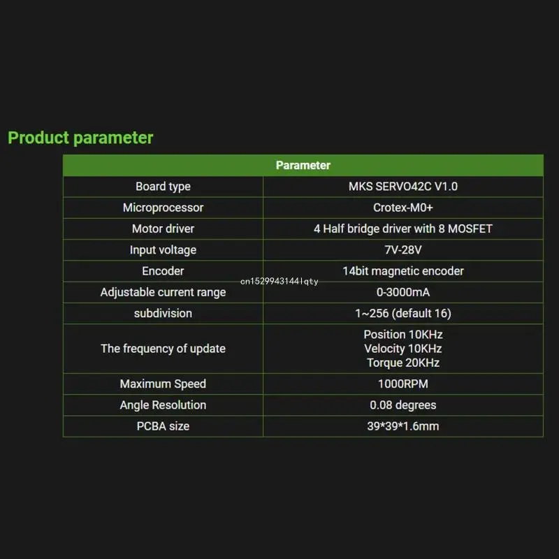 SERVO42C PCBA Шаговый двигатель ARM Сервопривод с замкнутым контуром SMT32 Контроллер Nema 17