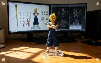 Фото Специальное предложение: Новые коллекционные фигурки MP Studio SHF Super Saiyan SSJ Vegetto, Vegeta, Son Gohan, Trunks из аниме, игрушки-модели №1