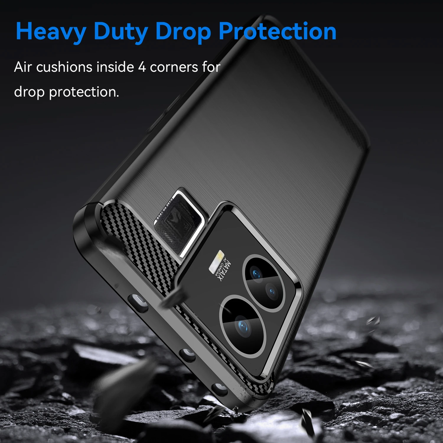 For Realme GT3 Case Realme GT3 Cover Funda Coque Soft TPU Silicone Shockproof Protective Phone Bumper For Realme GT3