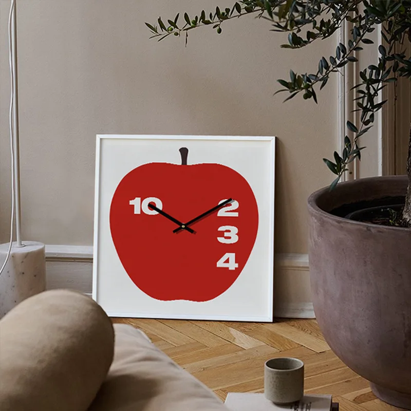 

Настенные часы в скандинавском стиле, минималистичные, для гостиной, кухни, бесшумные домашние настенные часы, украшение для дома