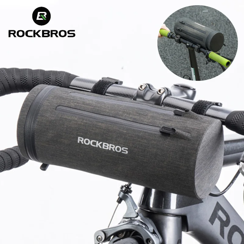 

ROCKBROS Electric Scooter Head Bag 2 In 1 Shoulder Packet Waterproof BMX MTB Road Bike Front Bag Bicycle Handlebar Pannier Bag