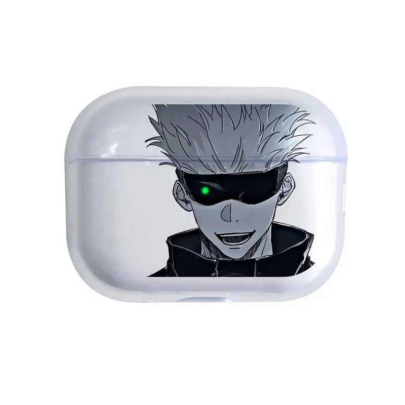 Чехол для наушников Kaneki Ken с мультяшными светящимися глазами для AirPods 1 2 4 Pro 3 2-го поколения Pro2 Ulquiorra cifer Gojo jojo Защитные чехлы (art.: 3920cfcecb827) - 3920cfcecb827