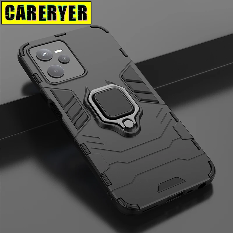 

Shockproof Phone Case For OPPO Realme C1 C2 C3 C11 C12 C15 C17 C20 C21 C21y C25y C30 C31 C35 Q2 Q3 Q5 Pro Q Q3i Q5i Armor Cover