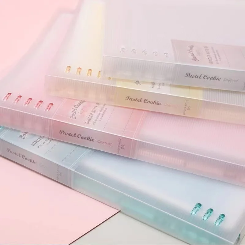 KOKUYO яркий цветовой блокнот в виде печенья мягкий женский петли формата A5 B5 A4 со