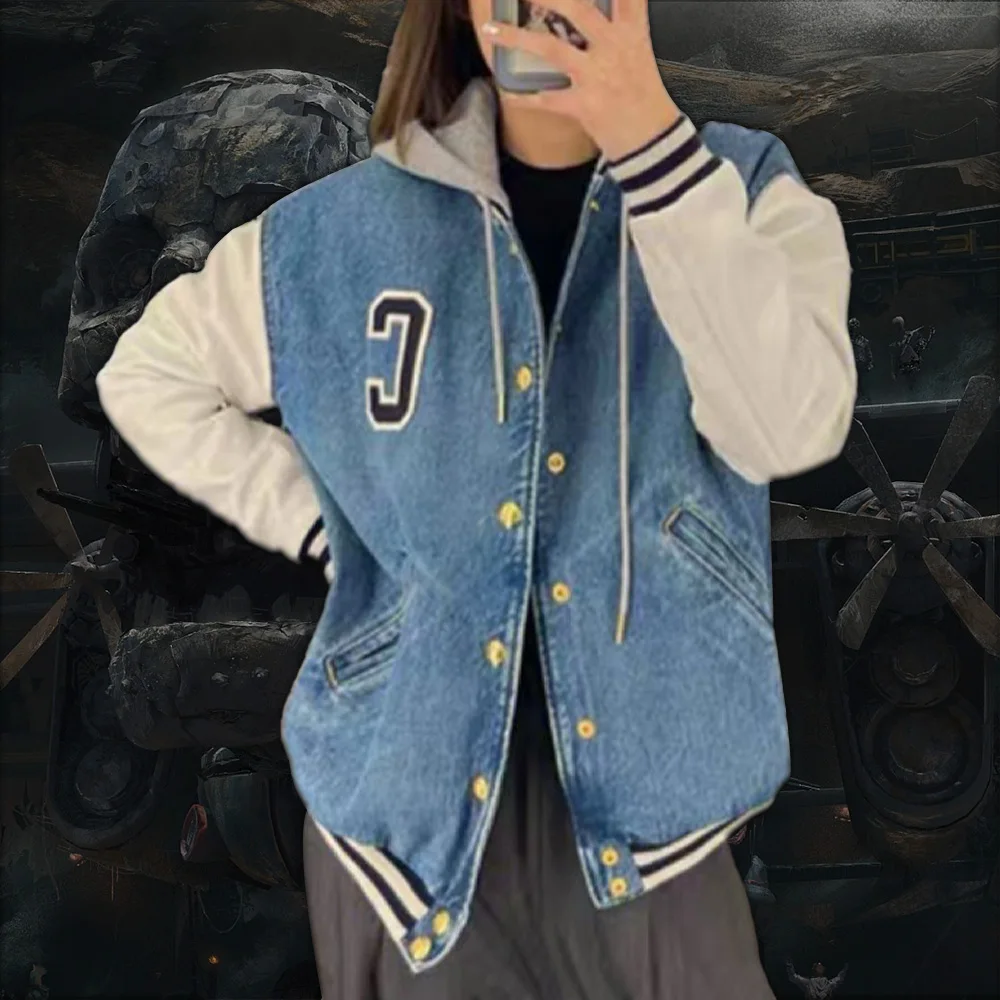 NIGO Повседневная Джинсовая Куртка