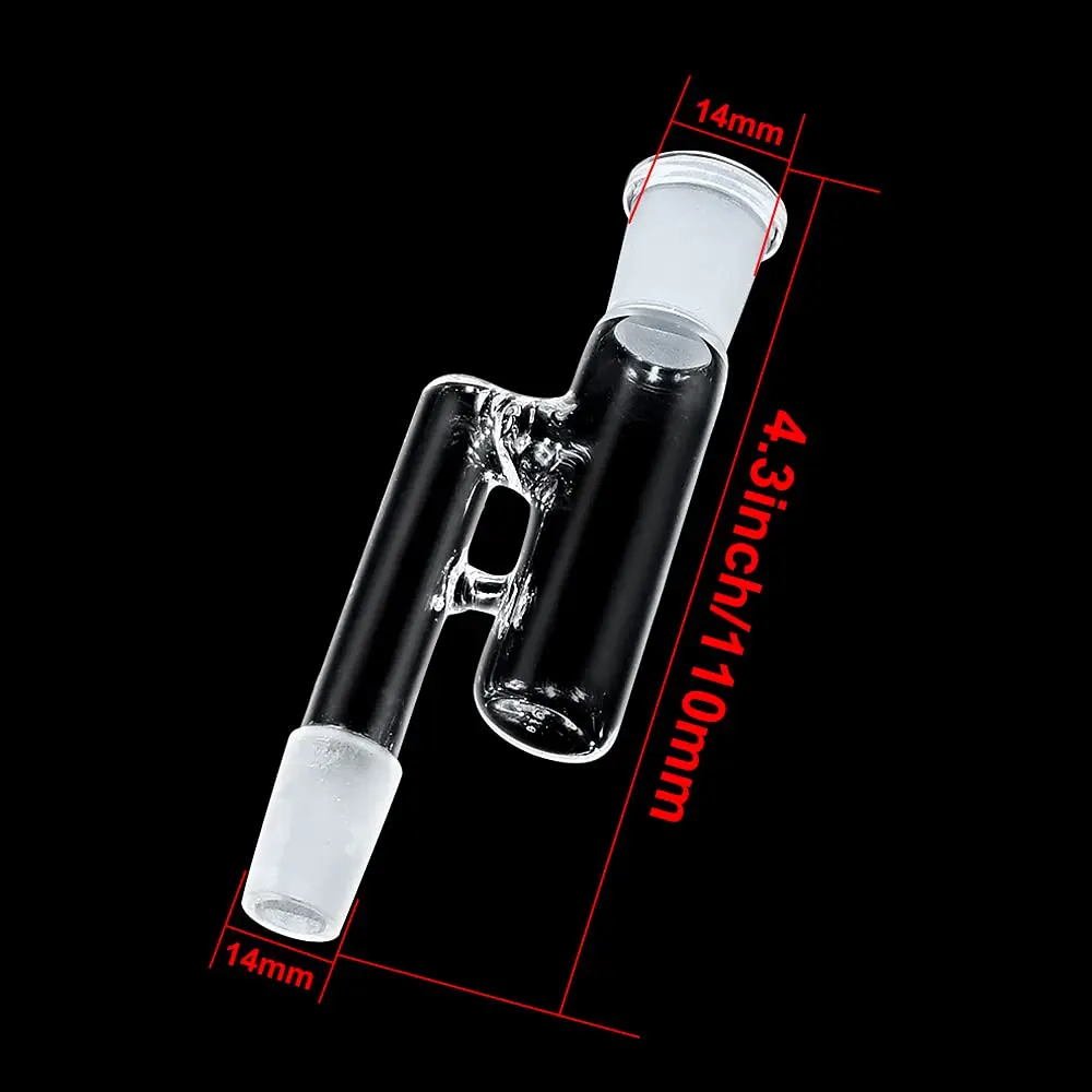 

Стеклянный Соединительный адаптер 14 мм с внутренней резьбой на наружную резьбу 14 мм
